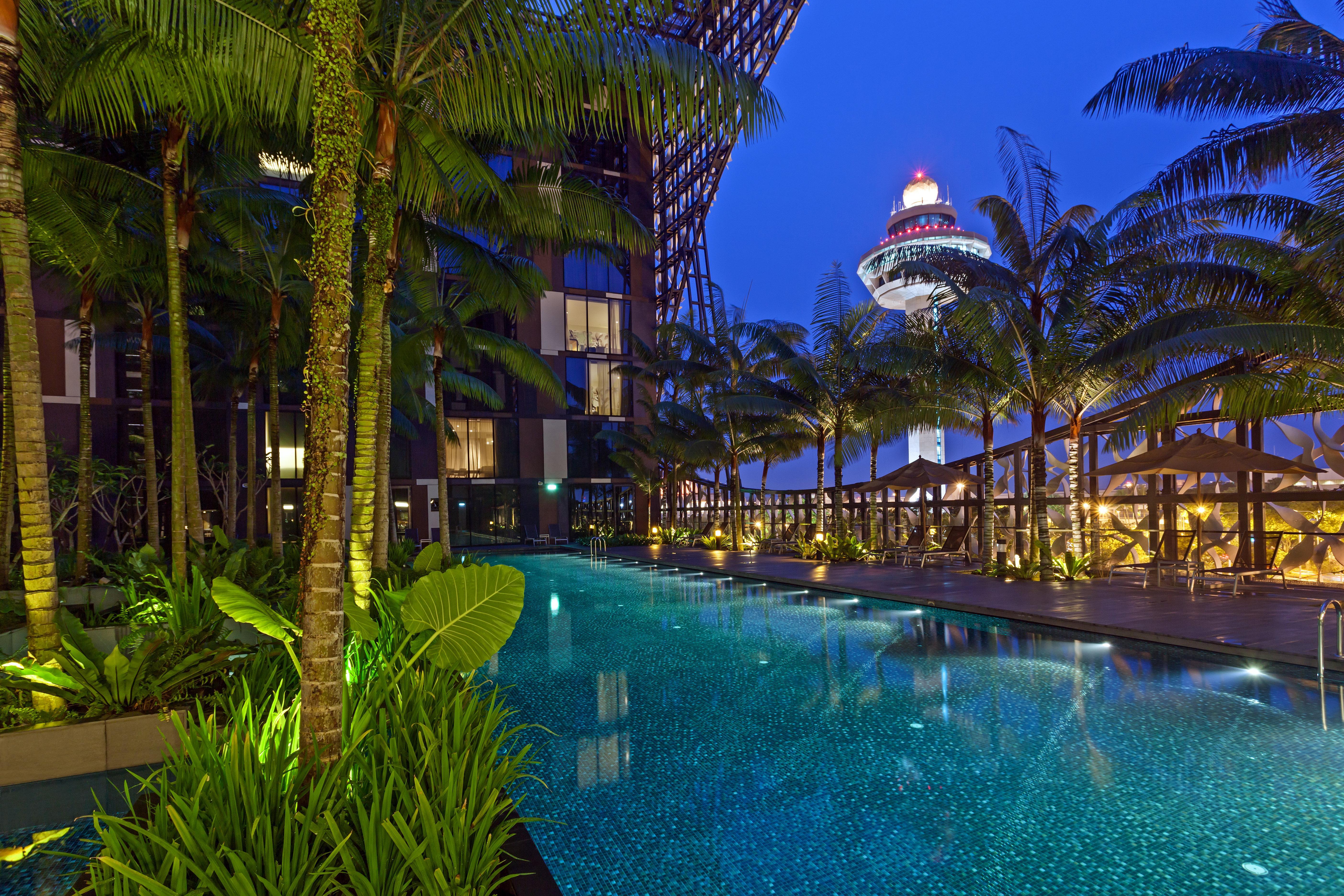Crowne Plaza Changi Airport, An Ihg Hotel Singapur Exterior foto